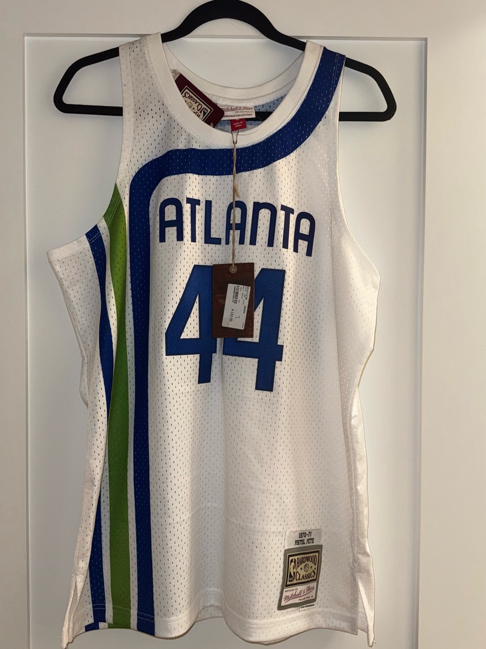 Mitchell & Ness Pete Maravich Atlanta Hawks 1970/71 Hardwood Classics tank top